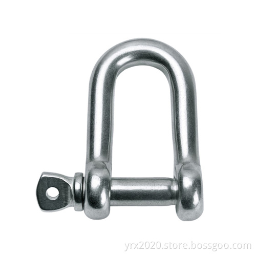 D Shackle With Safety Screw Pin